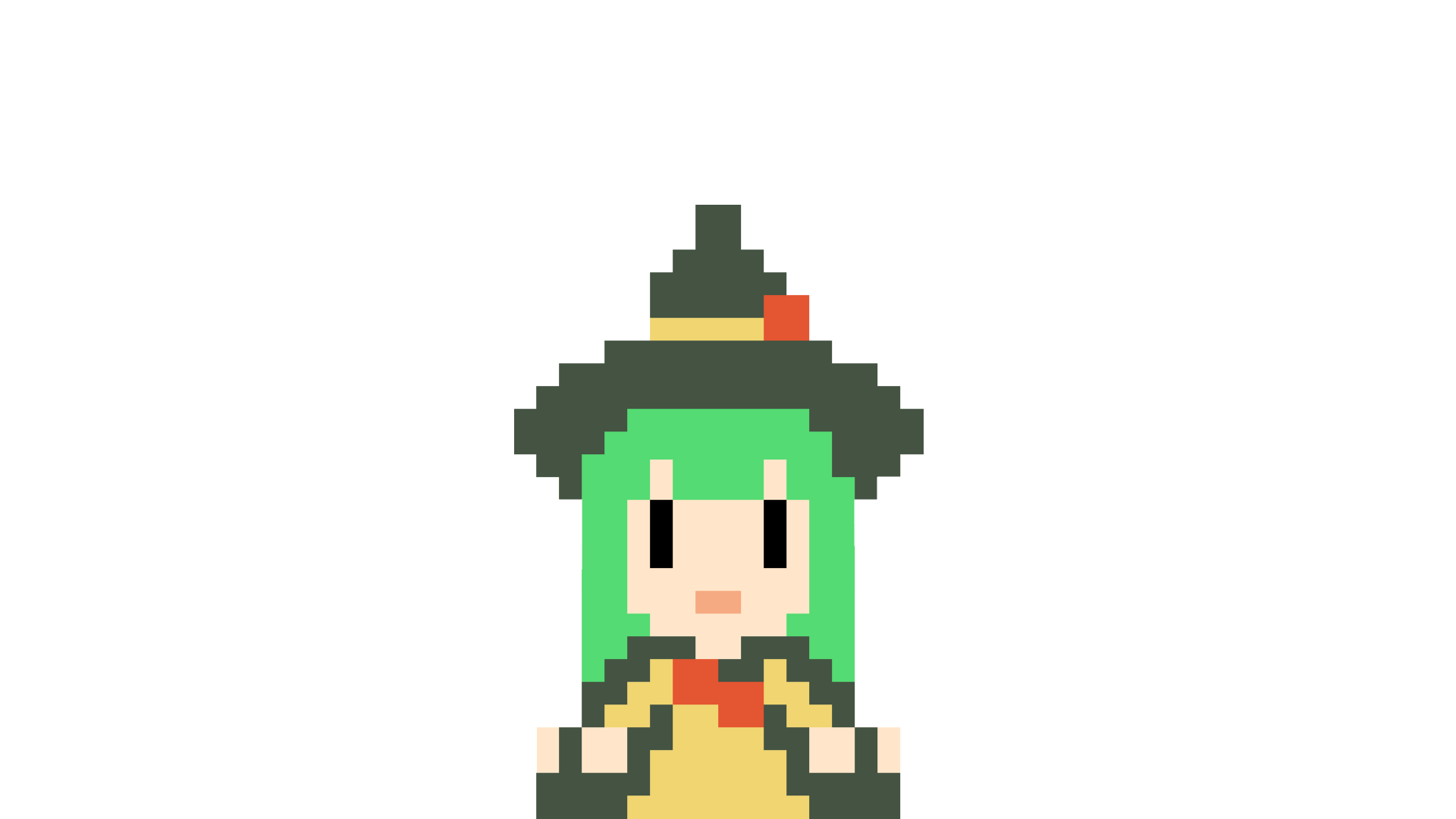 Tiny 8-bit Shizuka sprite